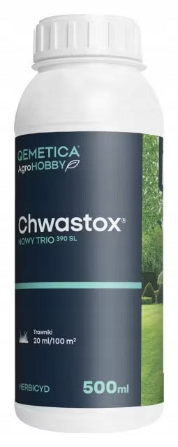 Chwastox New Trio 390SL 0,5L Hobby for Lawn Dairy WITHOUT CERTIFICATE!w