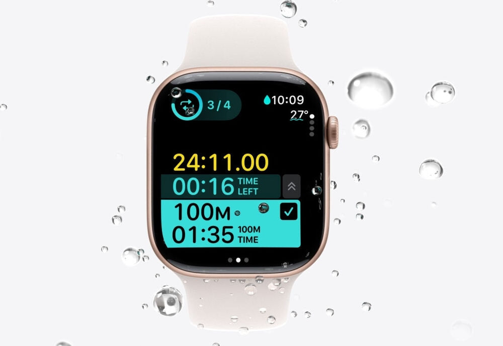 Chytré Hodinky Apple Watch Series 11 GPS + Cellular 46mm zlaté Model Watch Series 11 GPS + Cellular 46mm