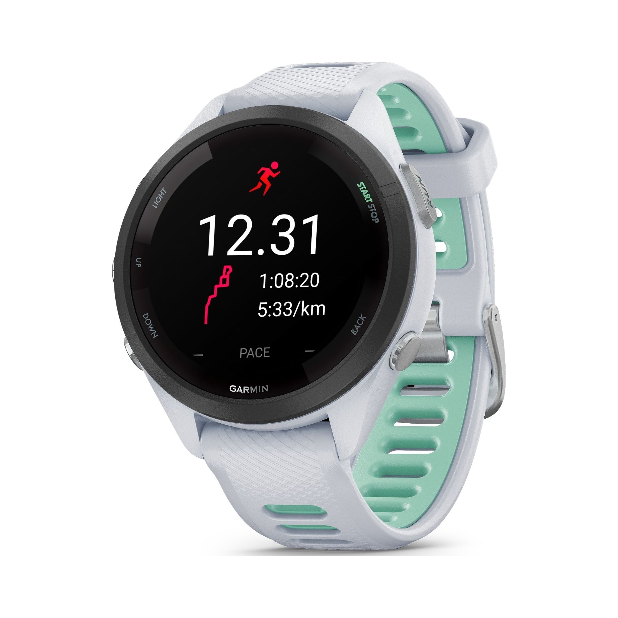 Chytré Hodinky Garmin Forerunner 265S Music bílé barvy