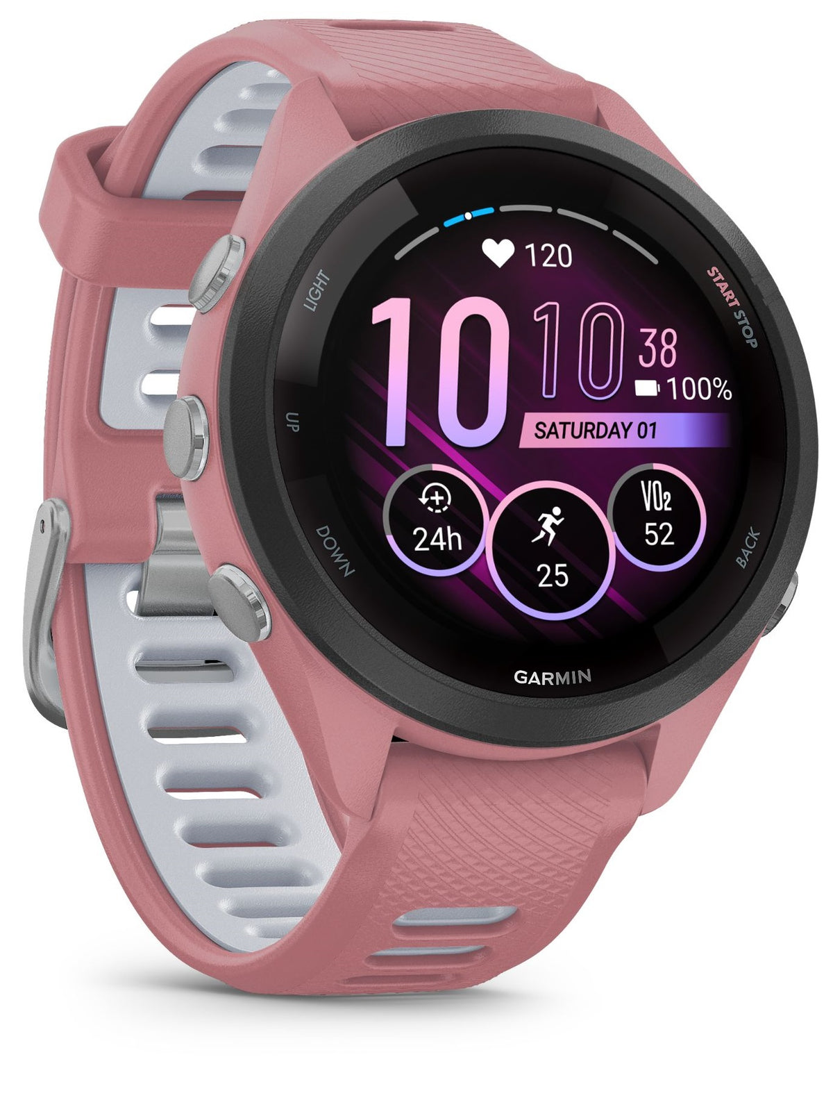 Chytré Hodinky Garmin Forerunner 265S Music růžové Model other