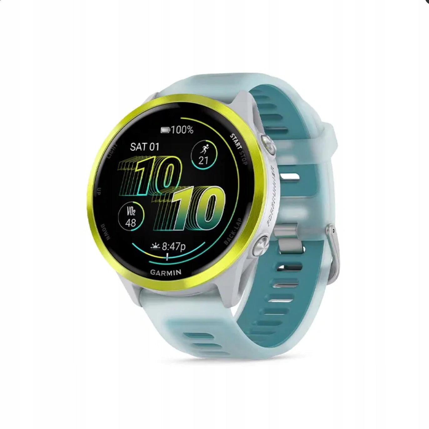 Chytré Hodinky Garmin Forerunner 570 zelené AMOLED 47 mm