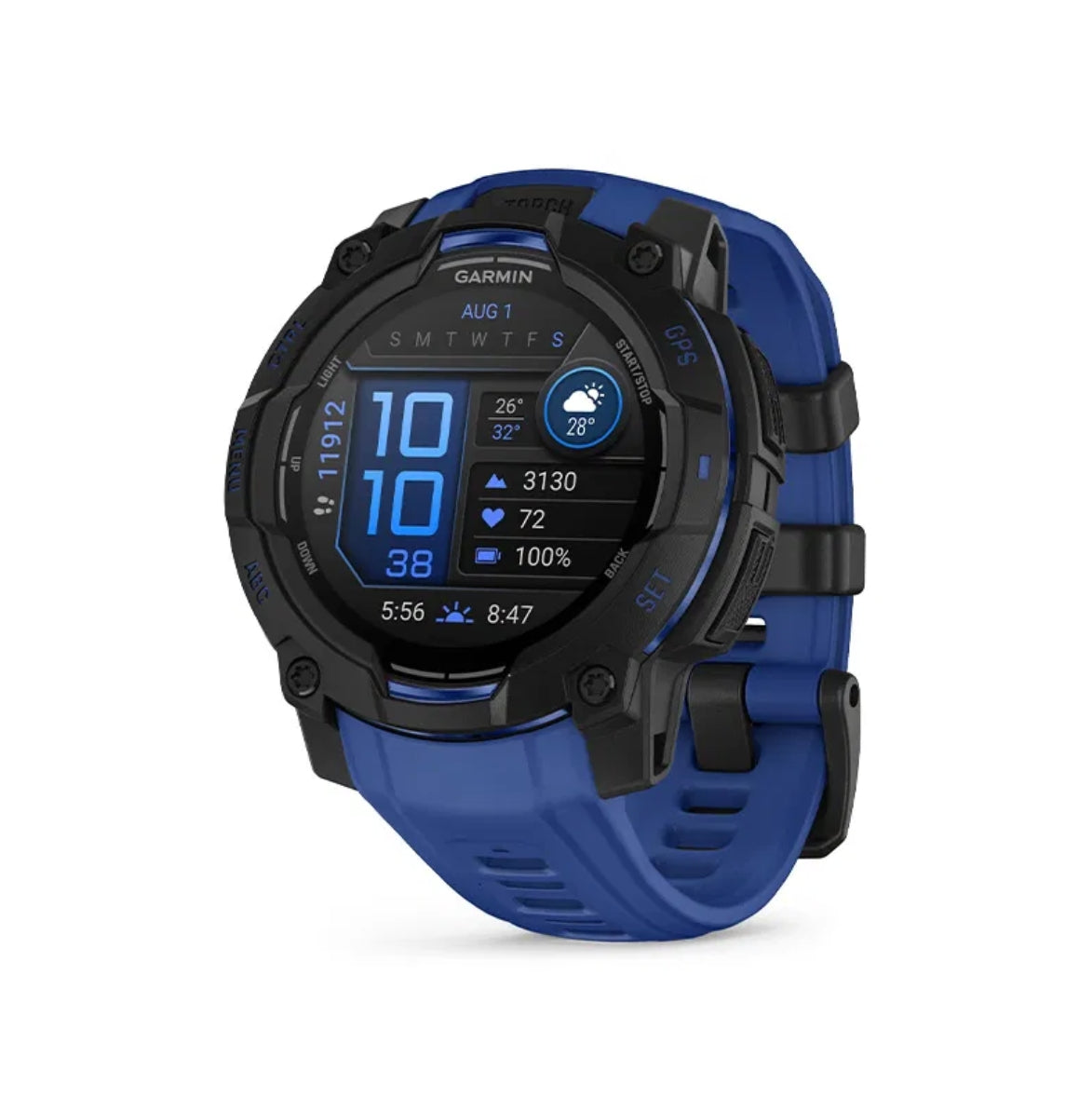 Chytré Hodinky Garmin Instinct 3 GPS 45 mm AMOLED 10 ATM černé