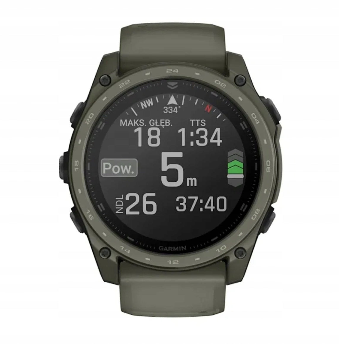 Chytré Hodinky Garmin Tactix 8 zelené Model other