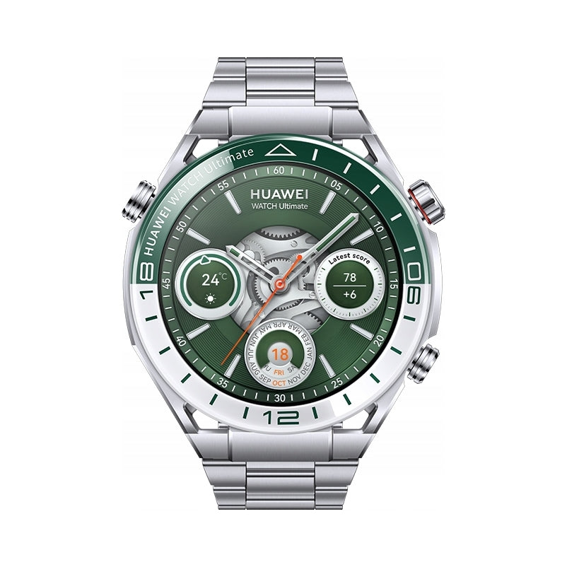 Chytré Hodinky HUAWEI Watch Ultimate zelené AMOLED NFC 10 ATM / 100 m