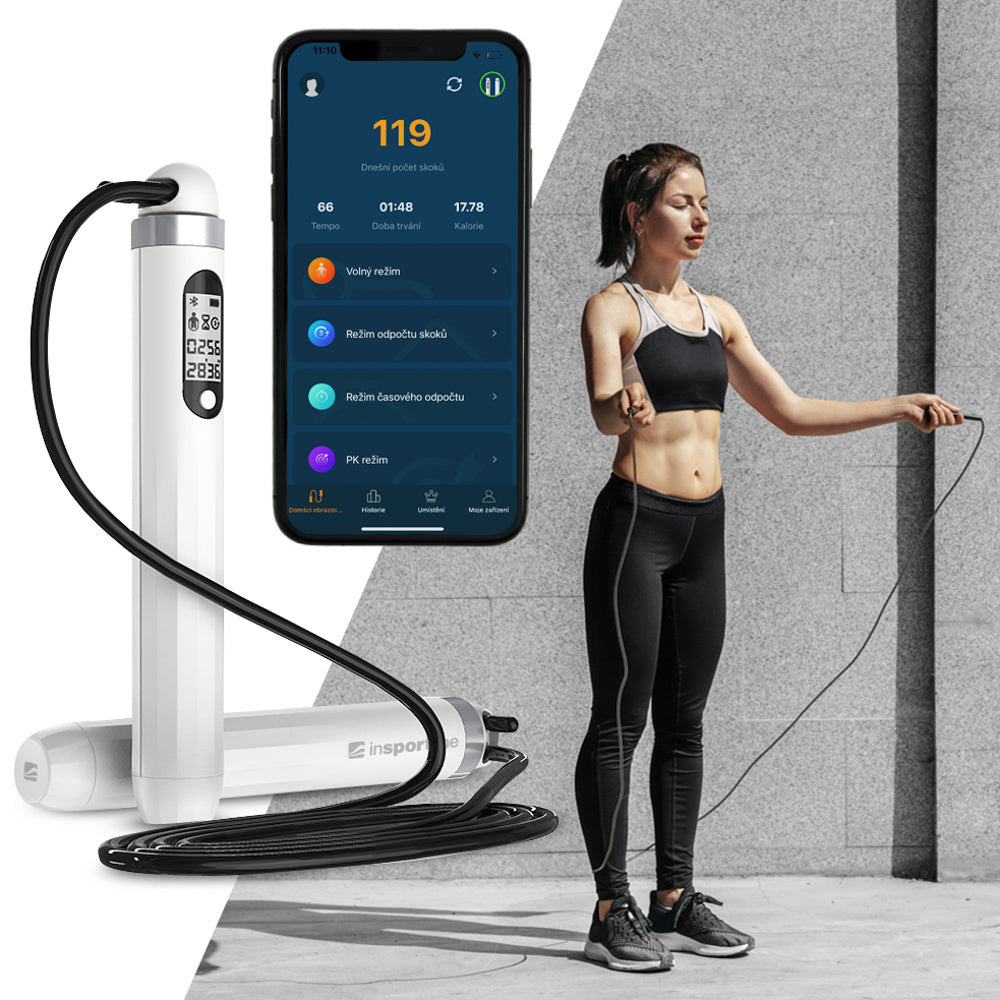 Chytré švihadlo inSPORTline Jumpsmart Brand inSPORTline