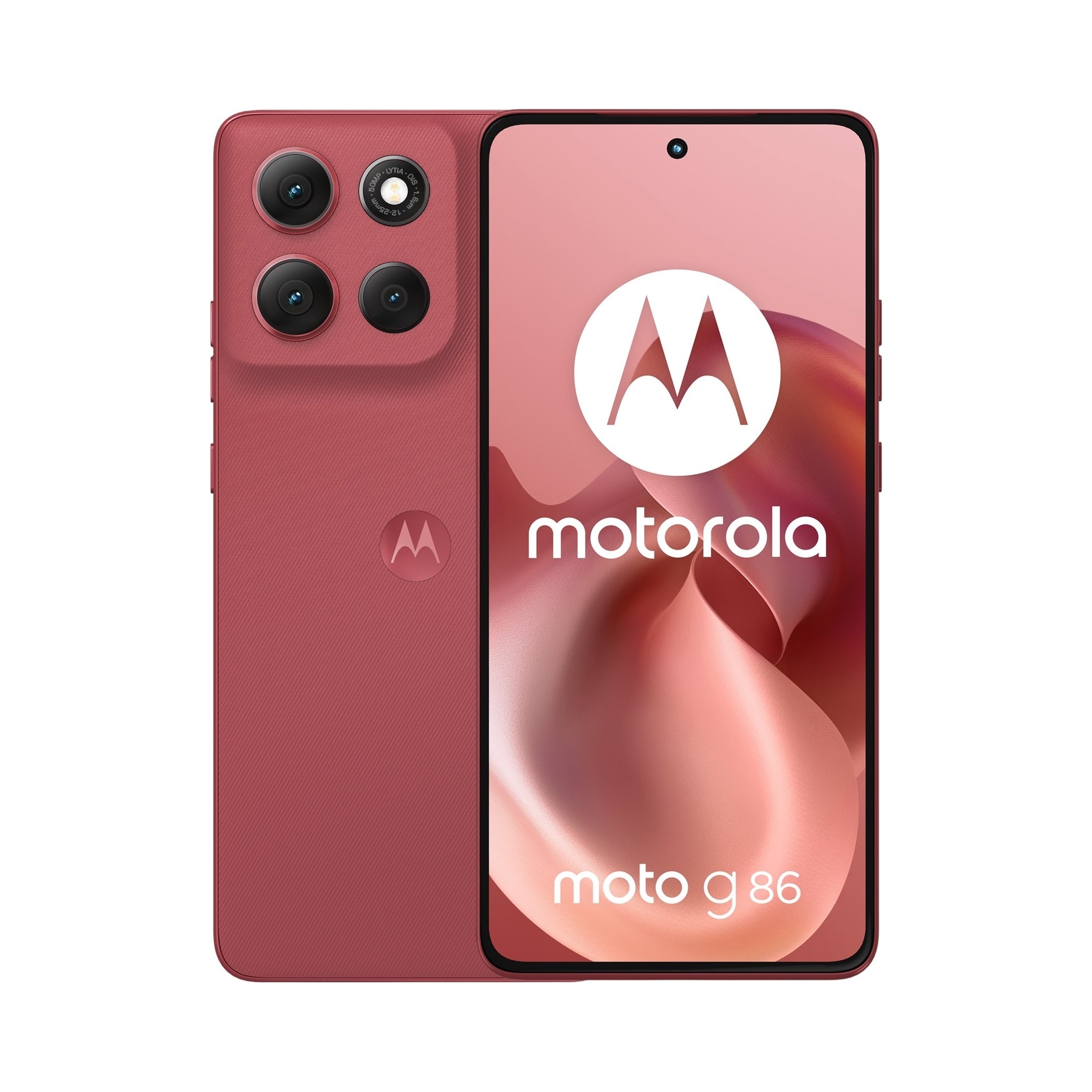Chytrý telefon Motorola Moto G86 8 GB / 256 GB 5G červený 120Hz