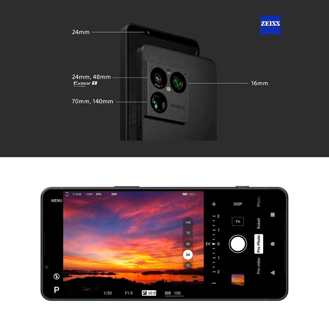 Chytrý telefon Sony Xperia 1 VIII 12 GB / 256 GB 5G černý Brand Sony