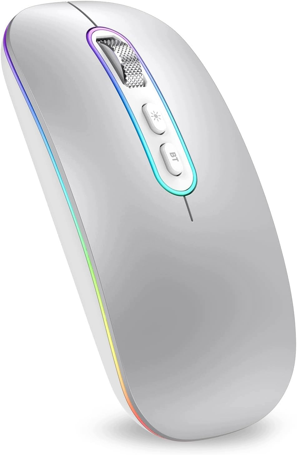 Cimetech Wireless Bluetooth Mouse (Bluetooth 5.1 + USB 2,4 GHz) LED