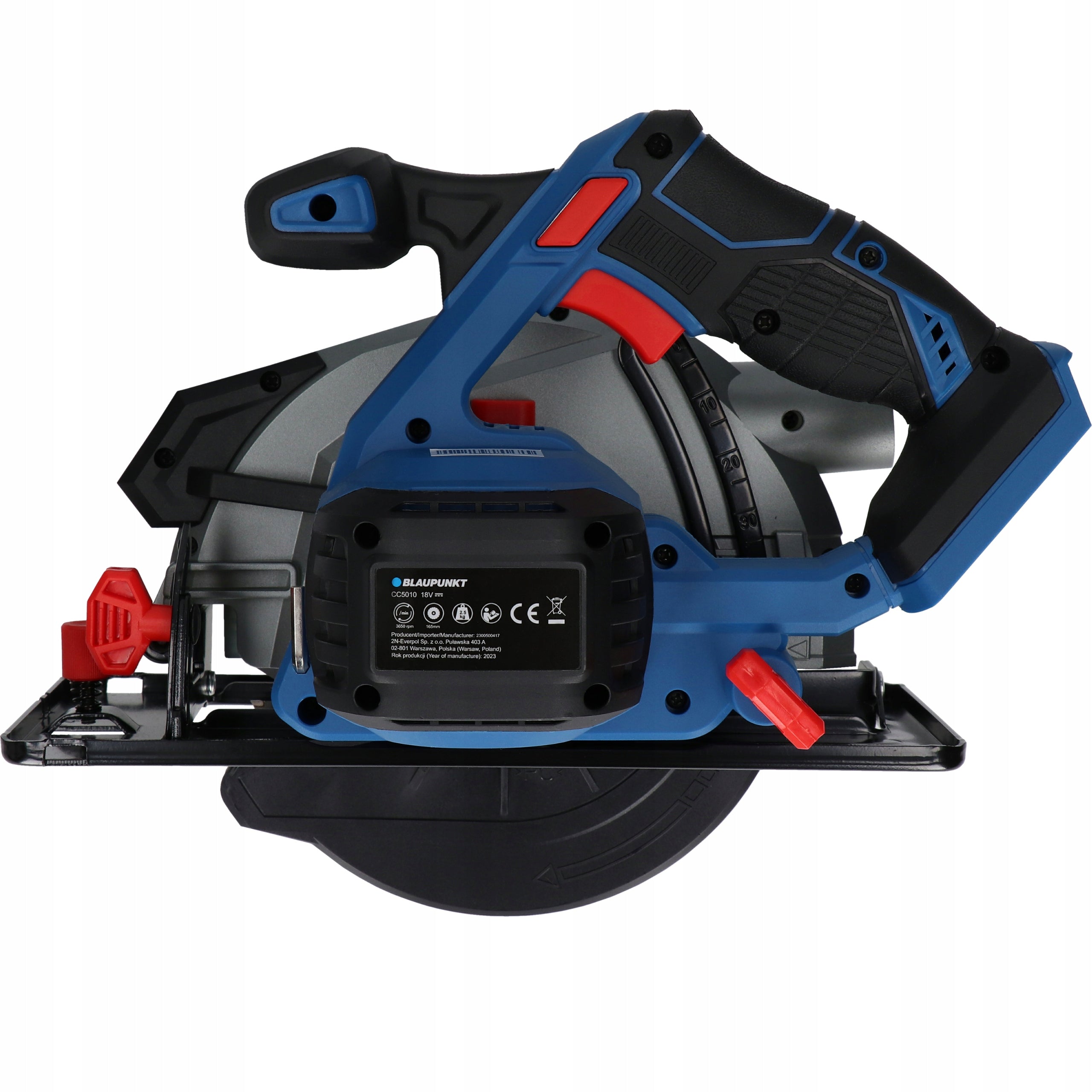 Circular Saw Blade Cordless 18V Wood Cutter + Disc 165mm Saw bore diameter 0 mm