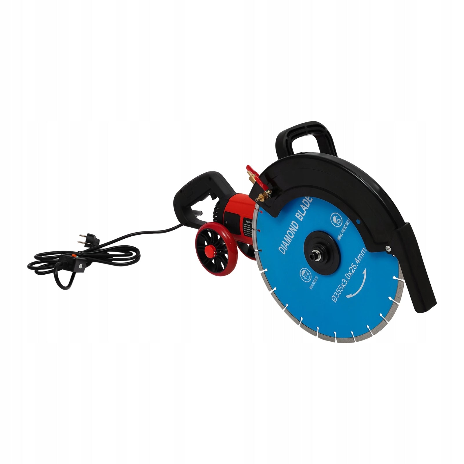 Circular Saw, Electric Cutting Machine with 35cm disc, 220V 3000W 3800r/min Power supply mains