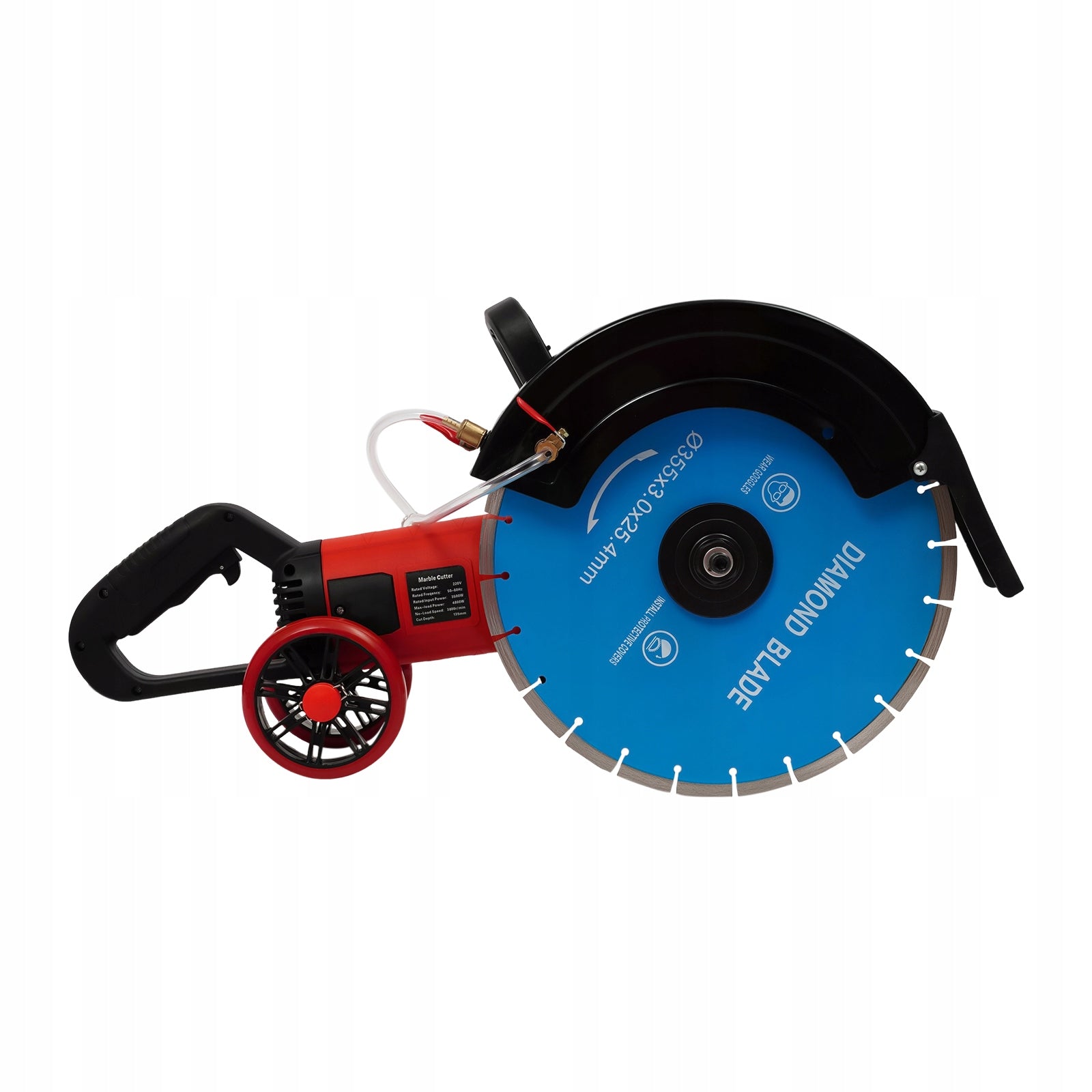Circular Saw, Electric Cutting Machine with 35cm disc, 220V 3000W 3800r/min Rotational speed 3800 rpm