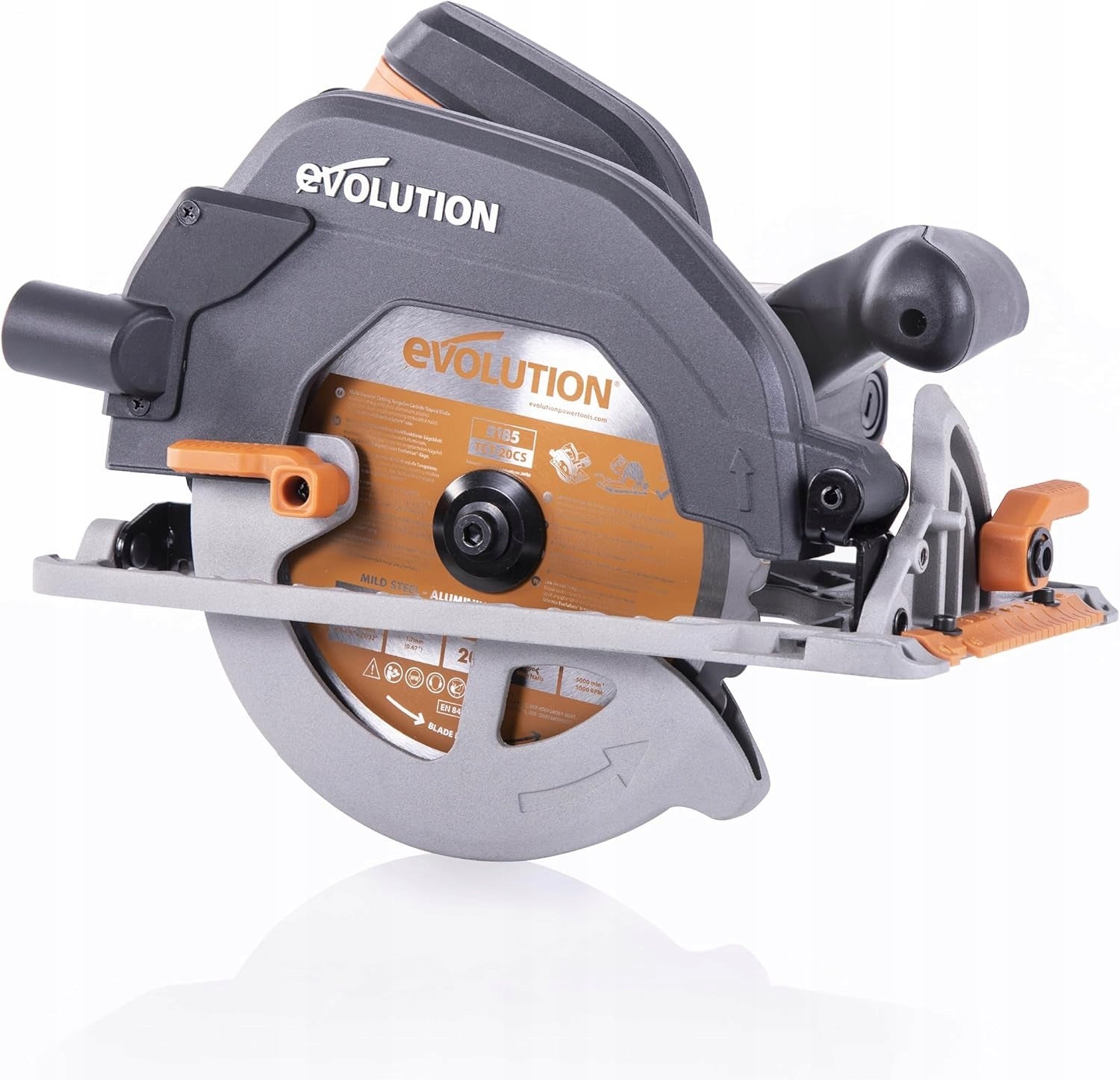 Circular saw Evolution Power Tools R185CCS 1600 W 20 mm