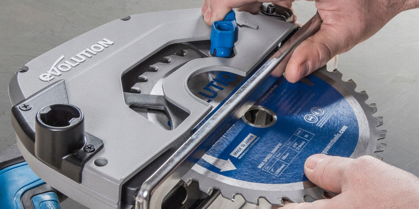 Circular saw Evolution S185CCSL for metal steel with TCT disc Manufacturer code S185CCSL