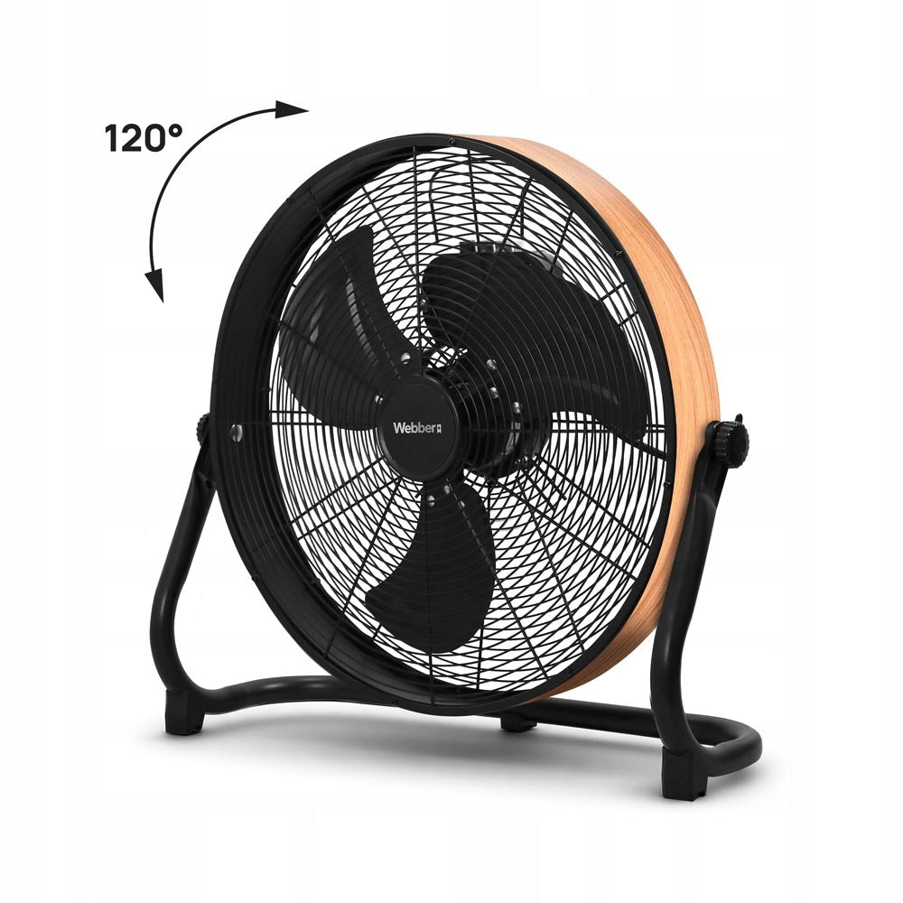 Circulator fan Webber 05FF430D black 80W WOODEN DECORATION STRONG Manufacturer code 05FF430D