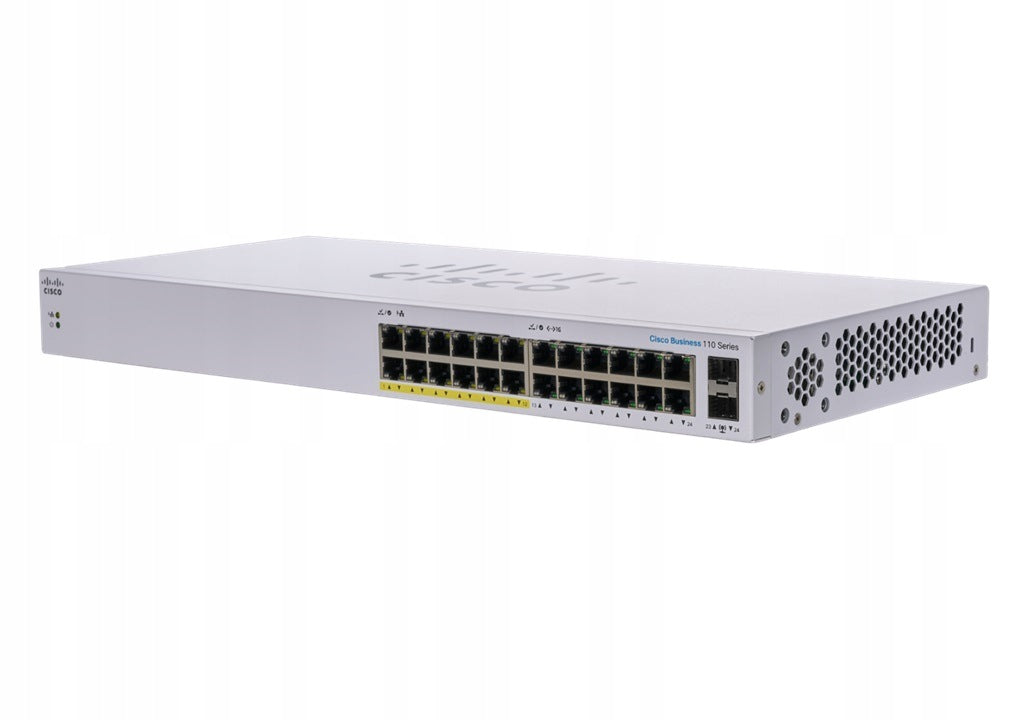 Cisco CBS110-24PP Cisco switch CBS110-24PP (24xGbE, 2xGbE/SFP combo,