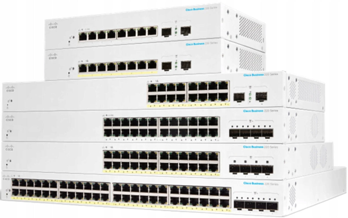 Cisco CBS220-48P-4G-EU Network Switch Managed L2 Gigabit Ethe...