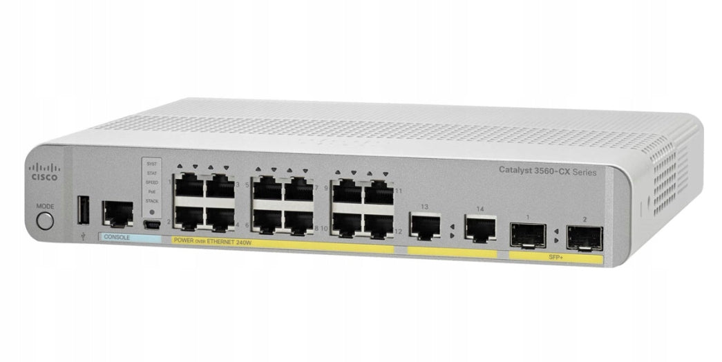 Cisco Catalyst WS-C3560CX-12TC-SNOWY Manufacturer code WS-C3560CX-12TC-S