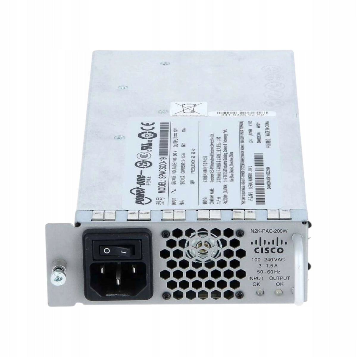 Cisco N2K-PAC-200W New