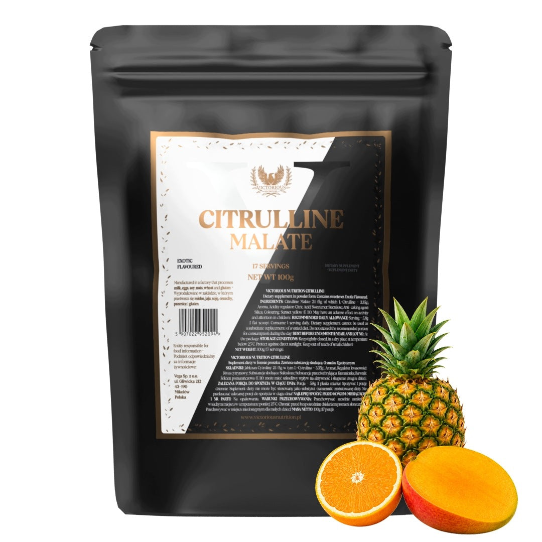 Citrulline 100g Citrulline Malate Citrulline Pump Strength Victorious