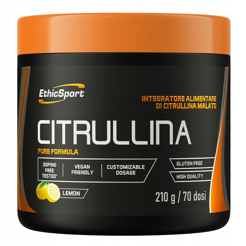 Citrulline Malate Powder EthicSport Citrulline 210 g Lemon