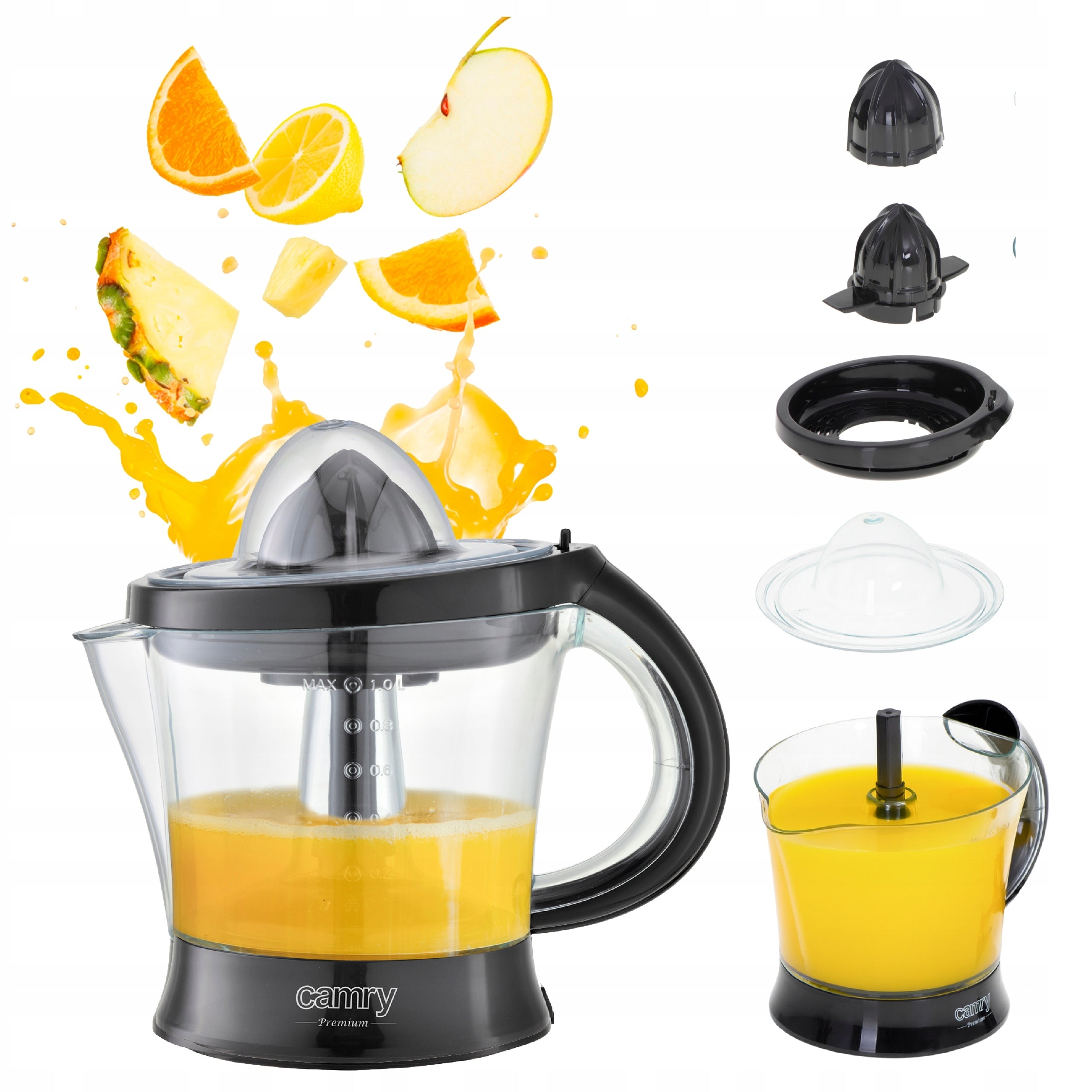 Citrus Juicer CR 4008 40W Automatic 1L Black