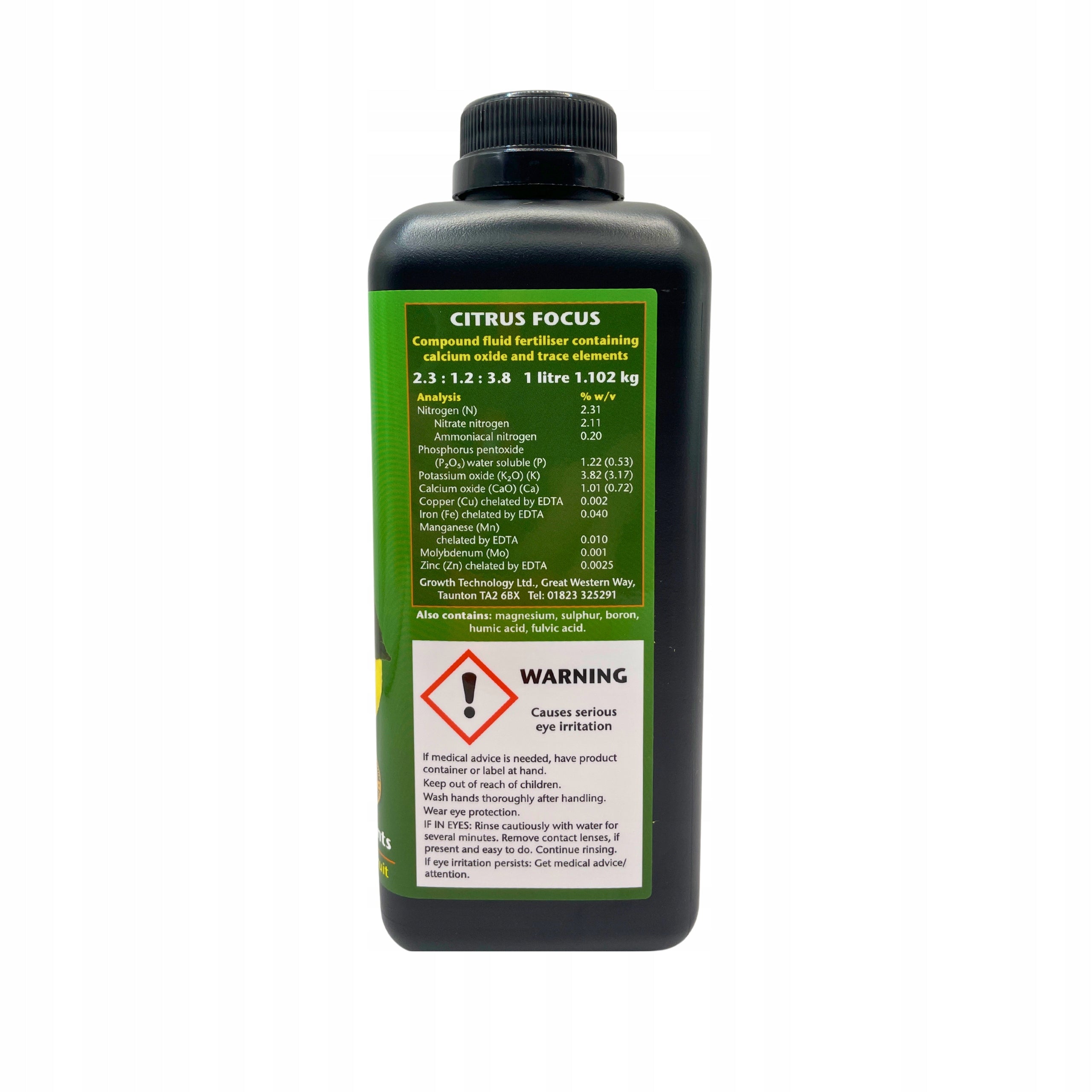 Citrus plant fertilizer CITRUS FOCUS 1L Growth Technology for citrus Weight 1.1 kg
