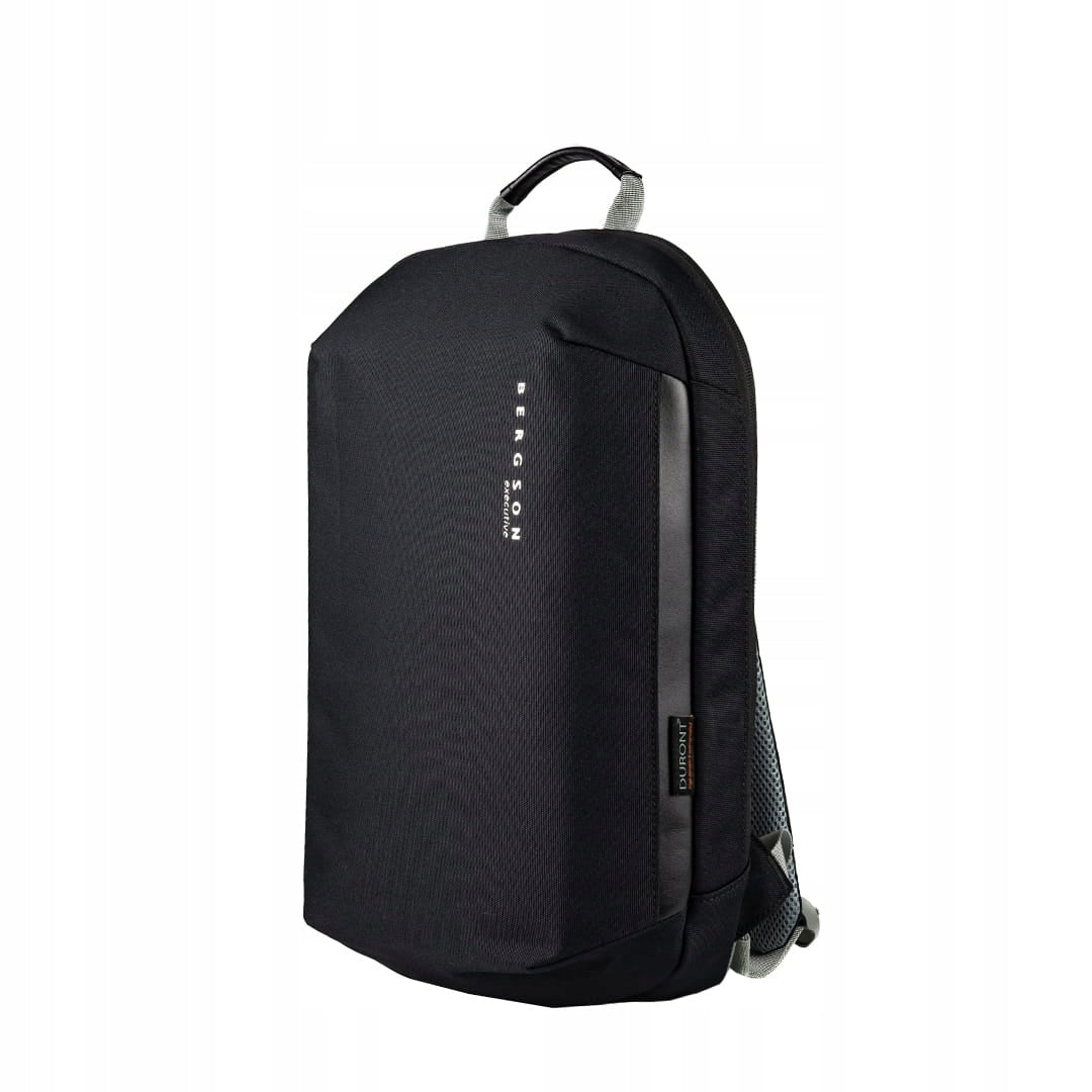City Backpack BERGSON Executive CITYJET Black 13 liters laptop pocket