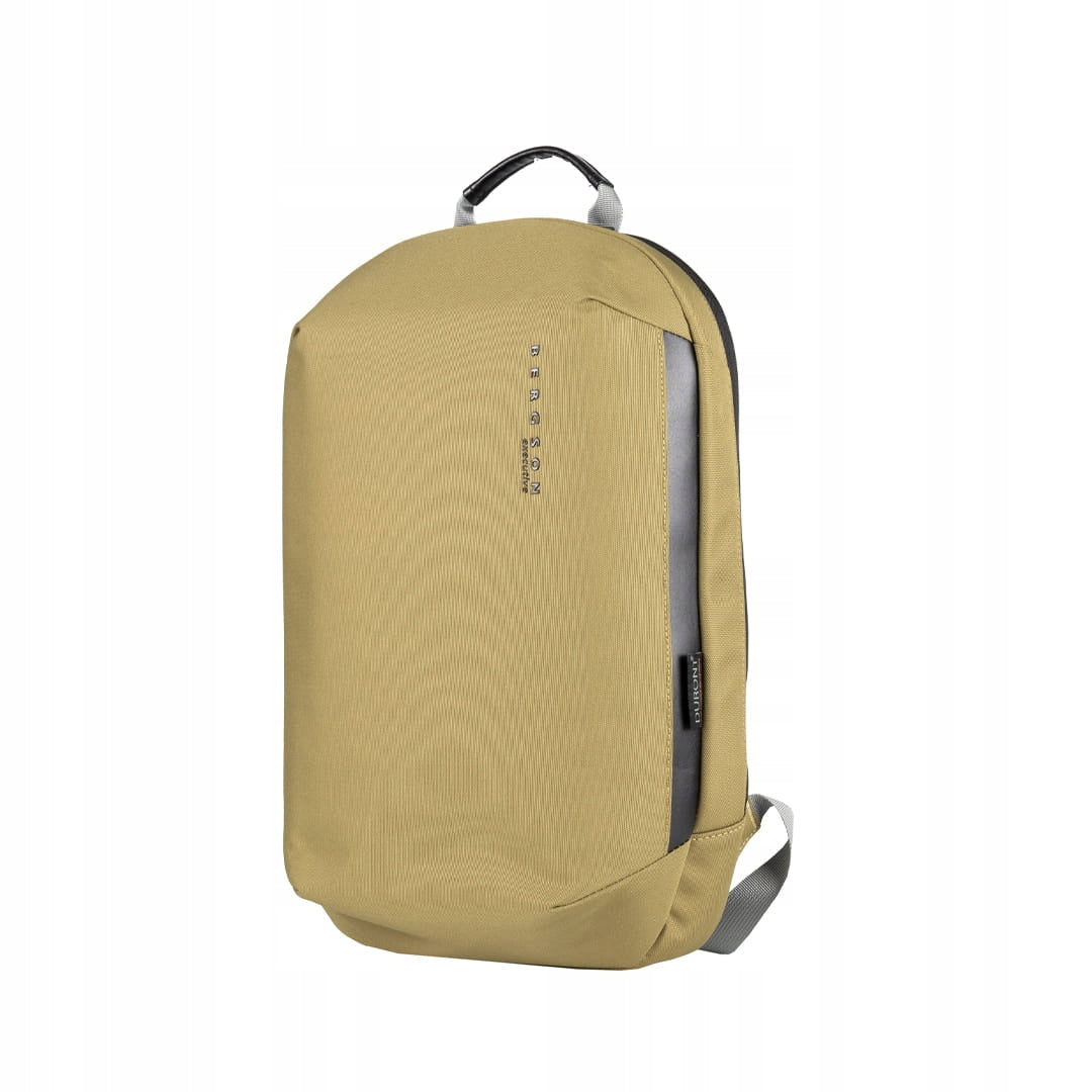 City Backpack BERGSON Executive CITYJET Honey 13 liters laptop pocket