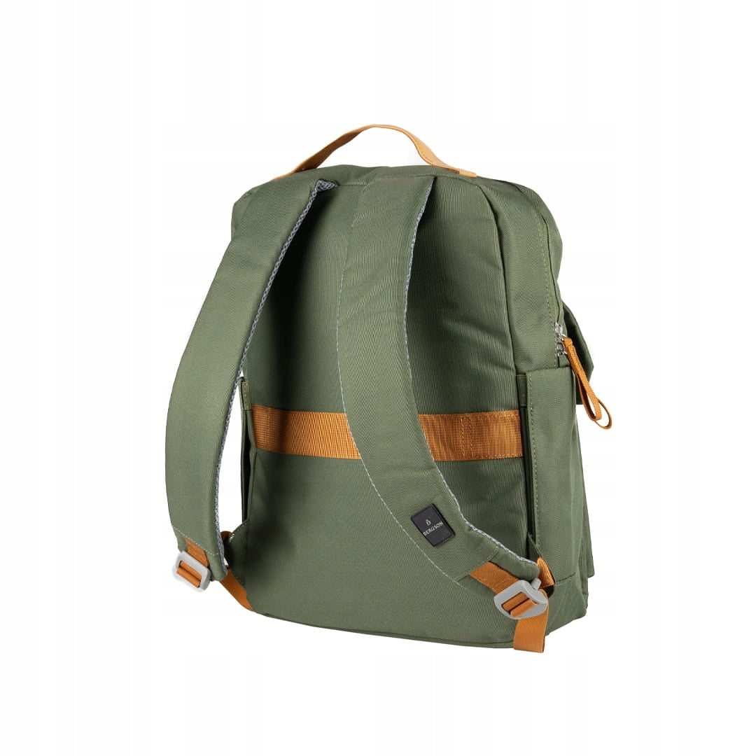 City Backpack BERGSON Executive METRO GREEN 22 liters laptop pocket Manufacturer code 5904501348317