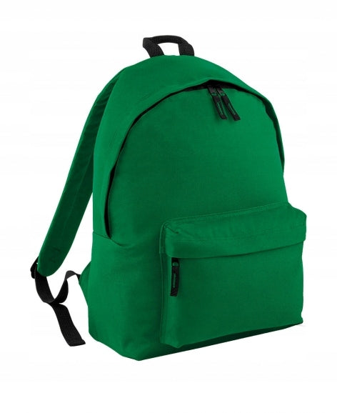 City Backpack BagBase Green 18L Unisex Lightweight Stylish Casual
