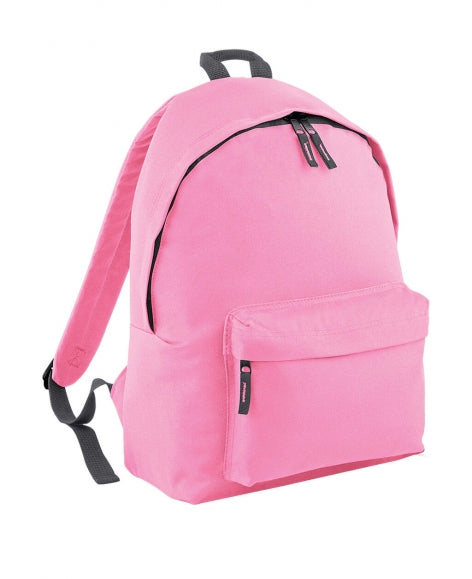 City Backpack BagBase pink 18L Unisex Lightweight Stylish Casual