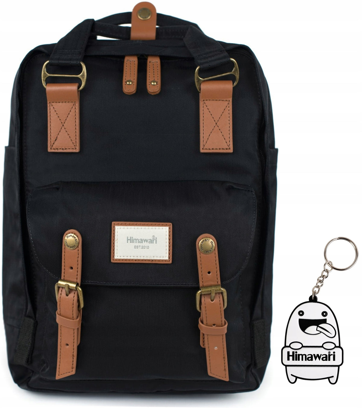 City Backpack Himawari Basic S - organizer waterproof lightweight laptop Black