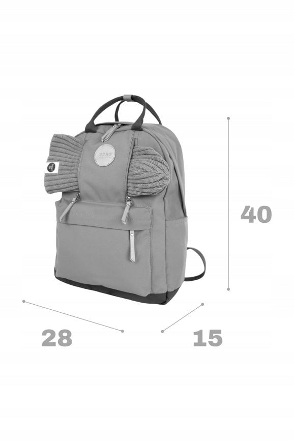 City Backpack Himawari Okta Divided M - Multifunctional Lightweight Black Kind city