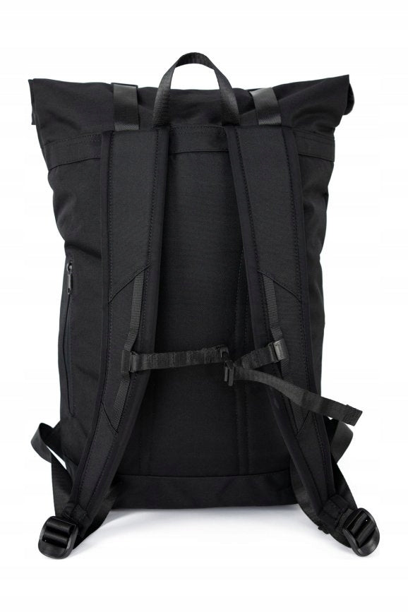 City Backpack Himawari Roller XL - Men's Large for Work roomy Black Brand Himawari