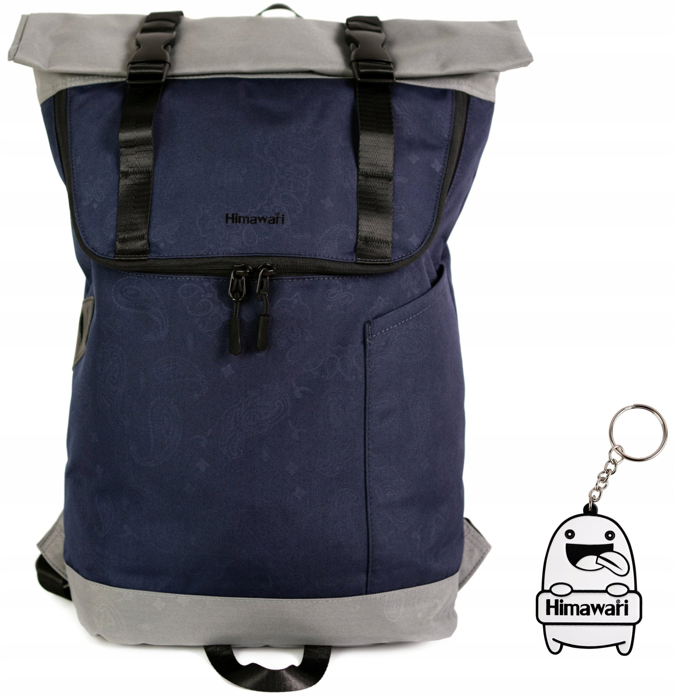 City Backpack Himawari Roller XL - Men's Large for Work roomy Navy Blue