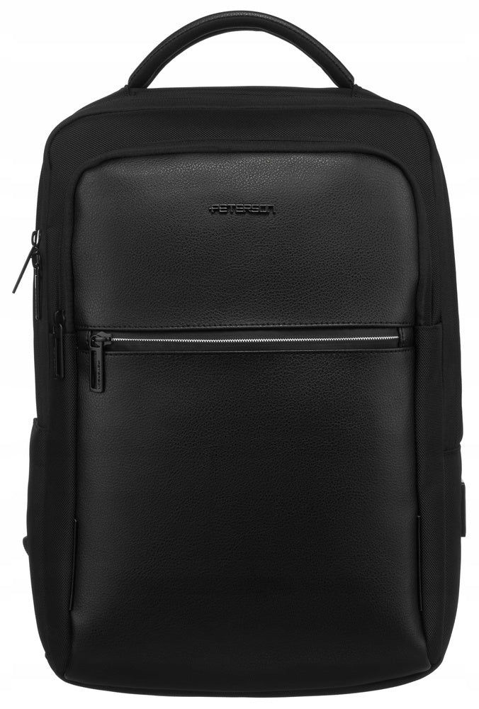 City Backpack Peterson Travel Laptop USB Hand Luggage Wizzair Brand Peterson