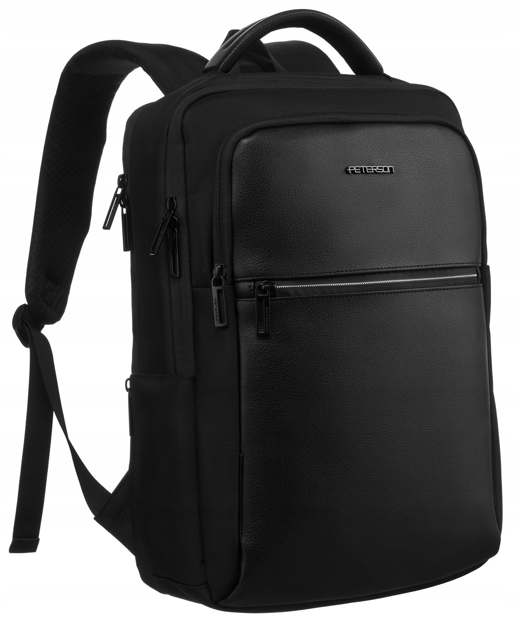 City Backpack Peterson Travel Laptop USB Hand Luggage Wizzair