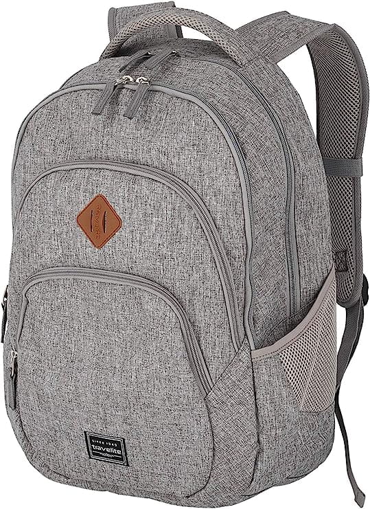 City Backpack Travelite Basics j. grey
