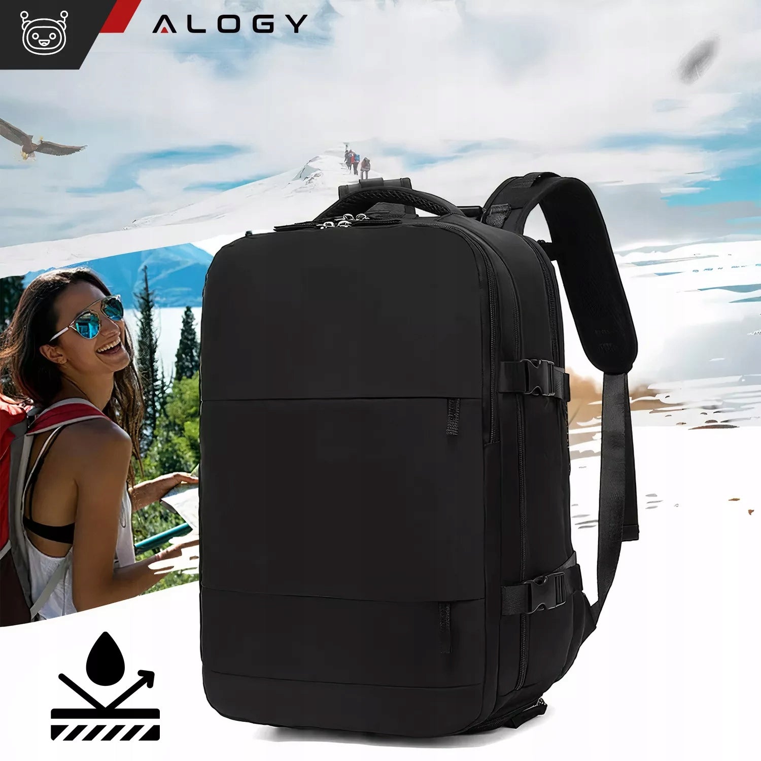 City Backpack for Macbook Laptop Travel USB Large Tourist Business Gender unisex
