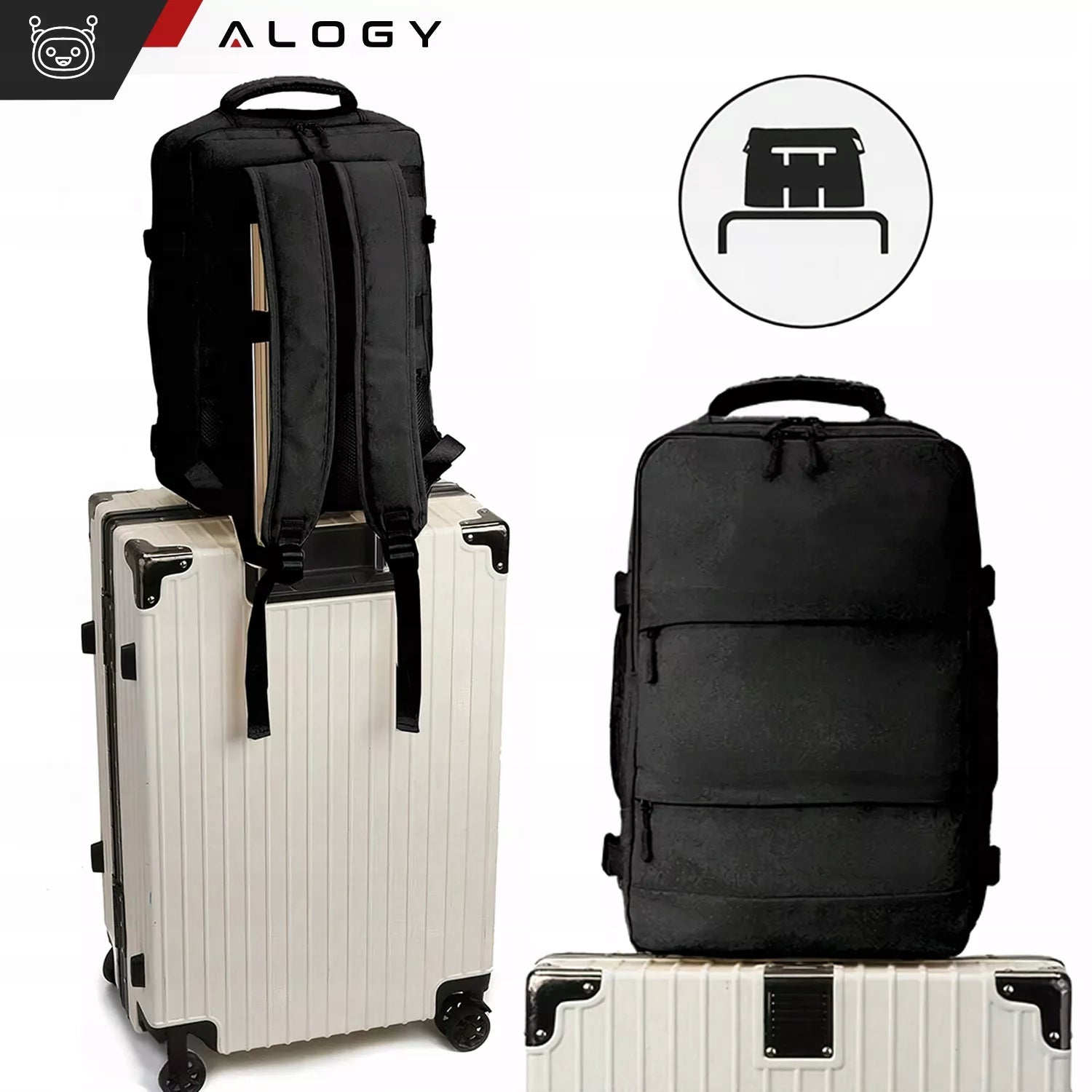 City Backpack for Macbook Laptop Travel USB Large Tourist Business Packaging status original