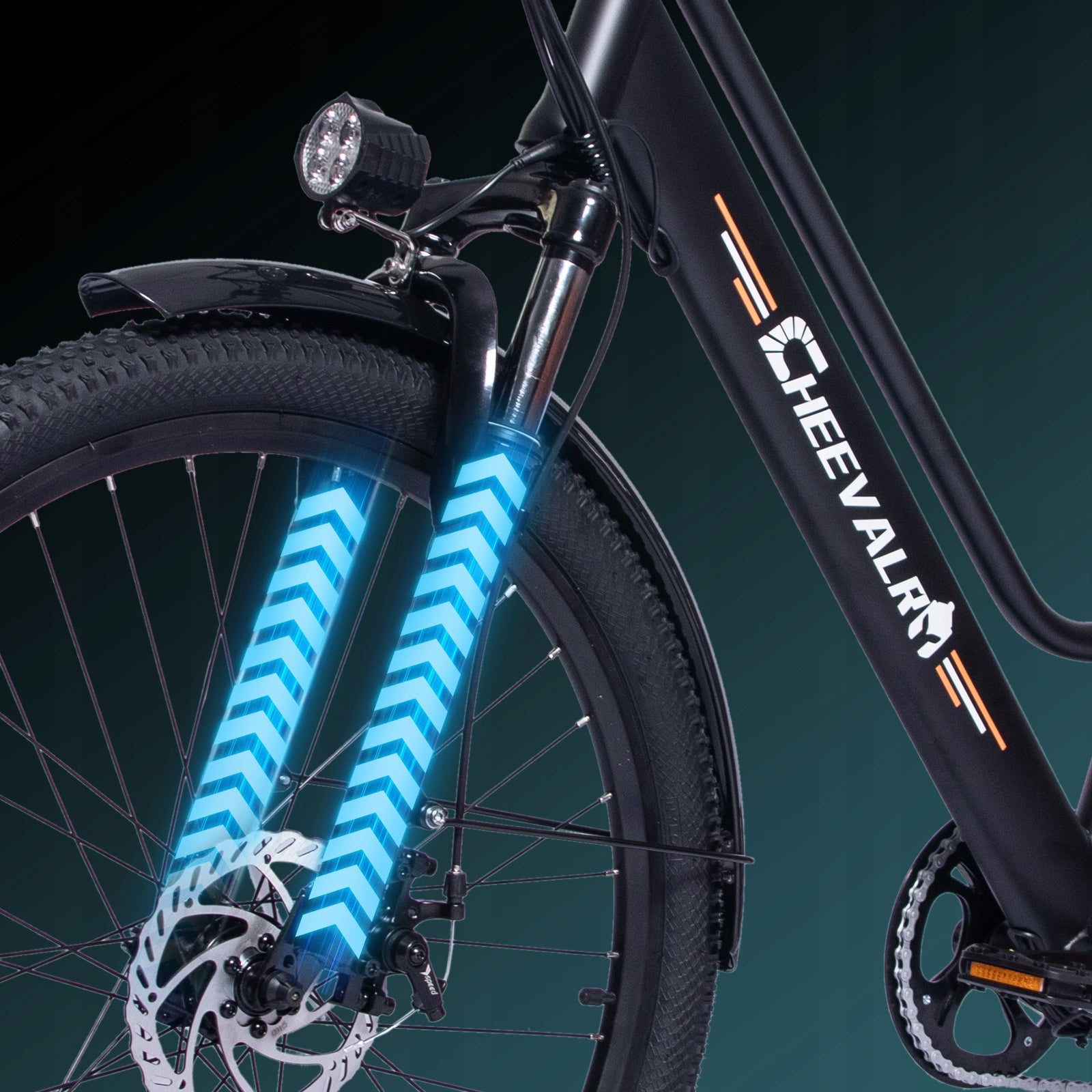 City Electric Bike CHEEVALRY 250W 20AH 120HP 26" E-bike Male/Women's Maximum rated power electric bike (under 250W)