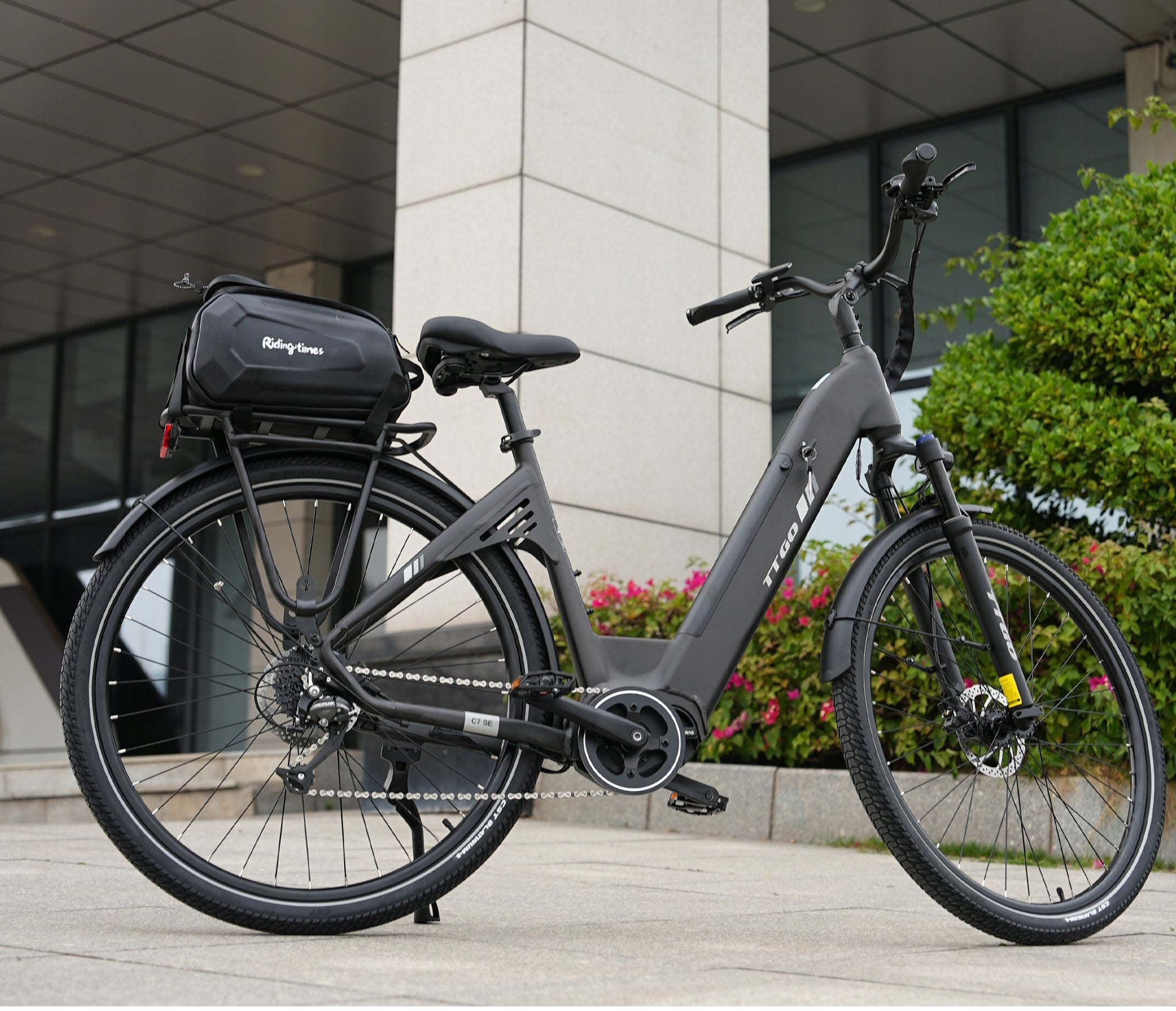 City Electric Bike TTGO C7 SE 250W 36V 18Ah 130HP Mid-Mount Motor Packaging status original