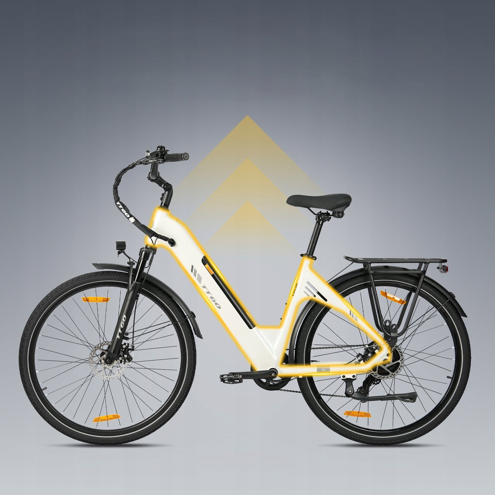 City Electric Bikes Men's/Women's TTGO C3 SE 250W 52Nm 18AH 120HP Maximum rated power electric bike (under 250W)