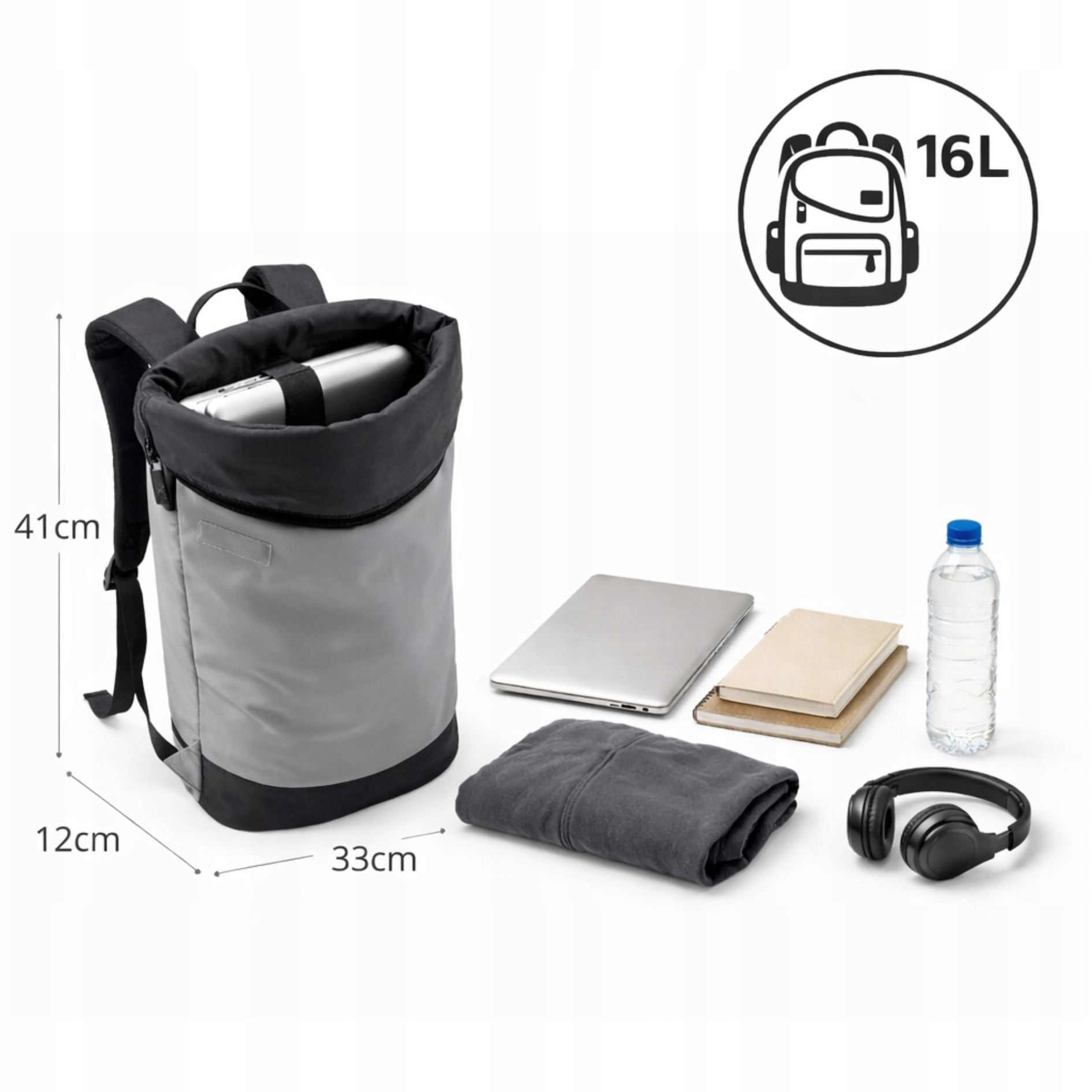City Hiking Backpack Women's Men's Spacious A4 For Office Stylish Packaging status original