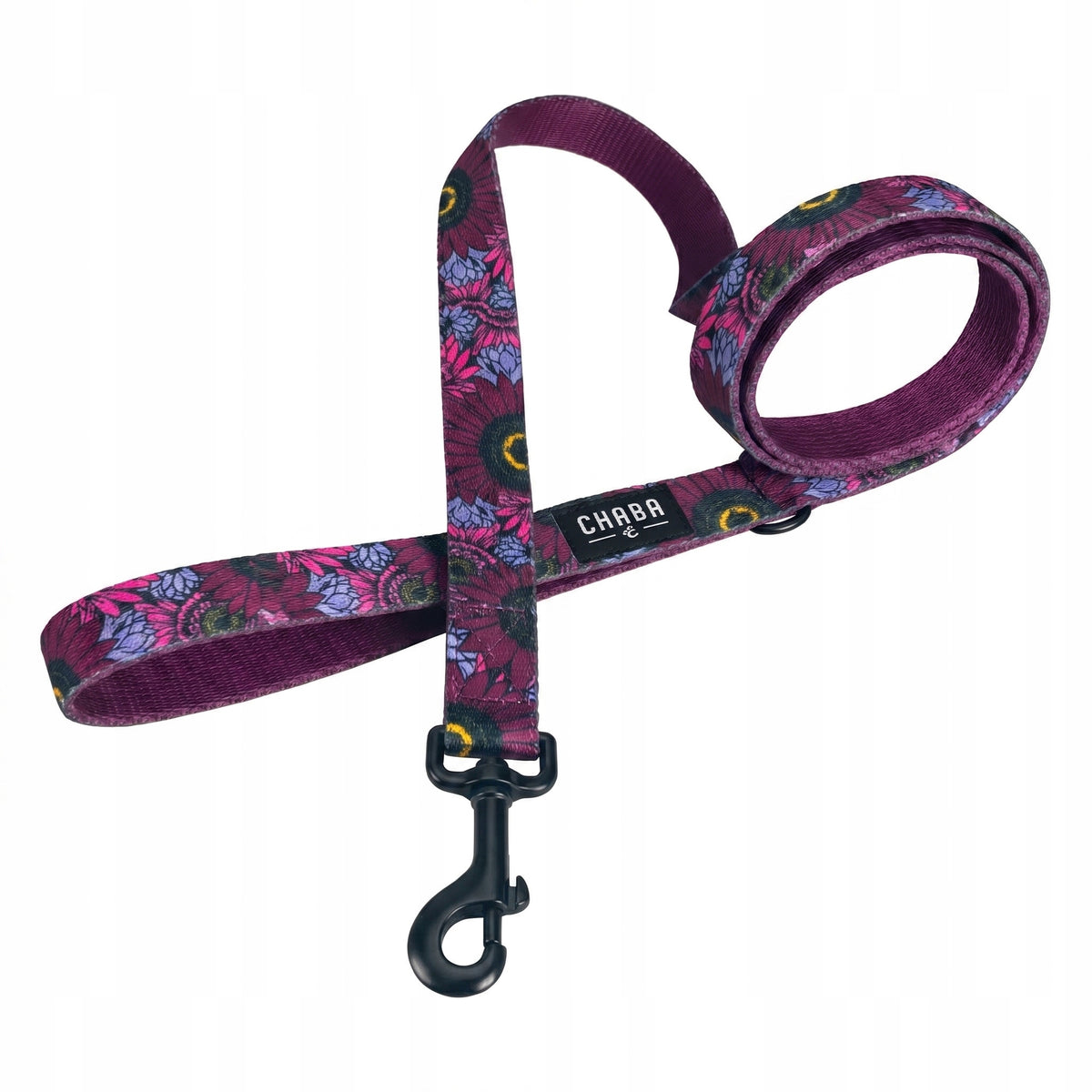 City Lanyard For Dog 130 cm CHABA | Floral Lakota Pattern | Packaging status original