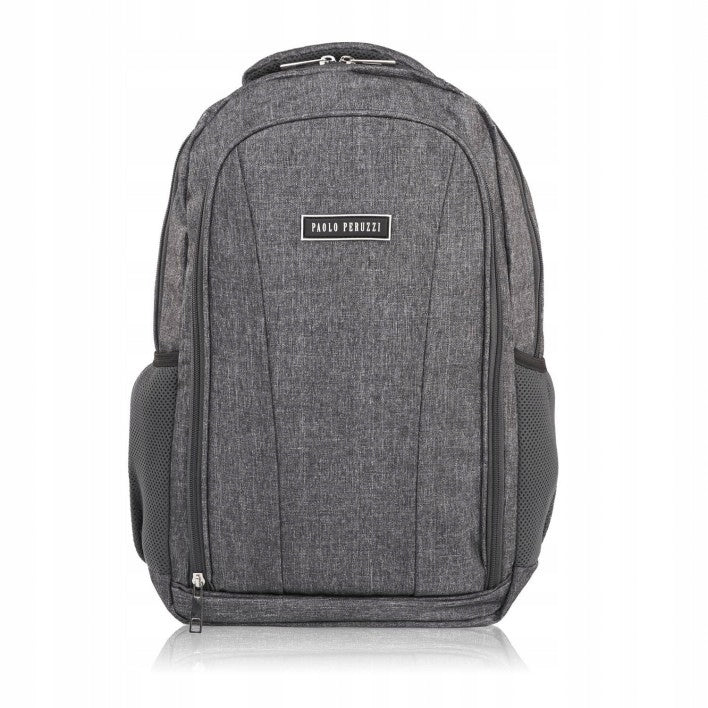 City Laptop School Backpack for Work Women's Waterproof Grey