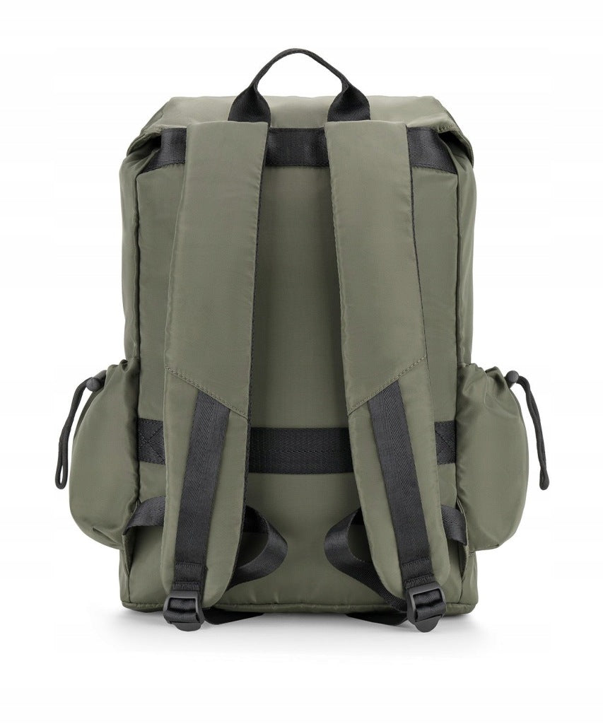 City School Backpack for Laptop Work 15'' PUCCINI Green PM9029-5 Gender unisex