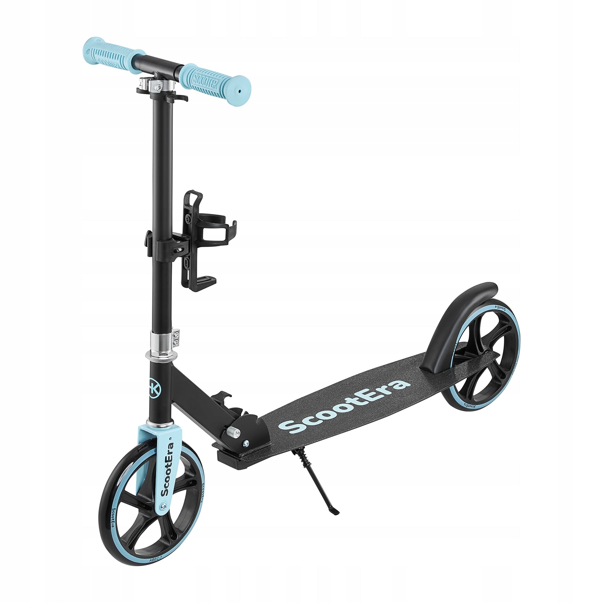 City Scooter Folding Metal Black Blue 200mm Lightweight Number of wheels 2