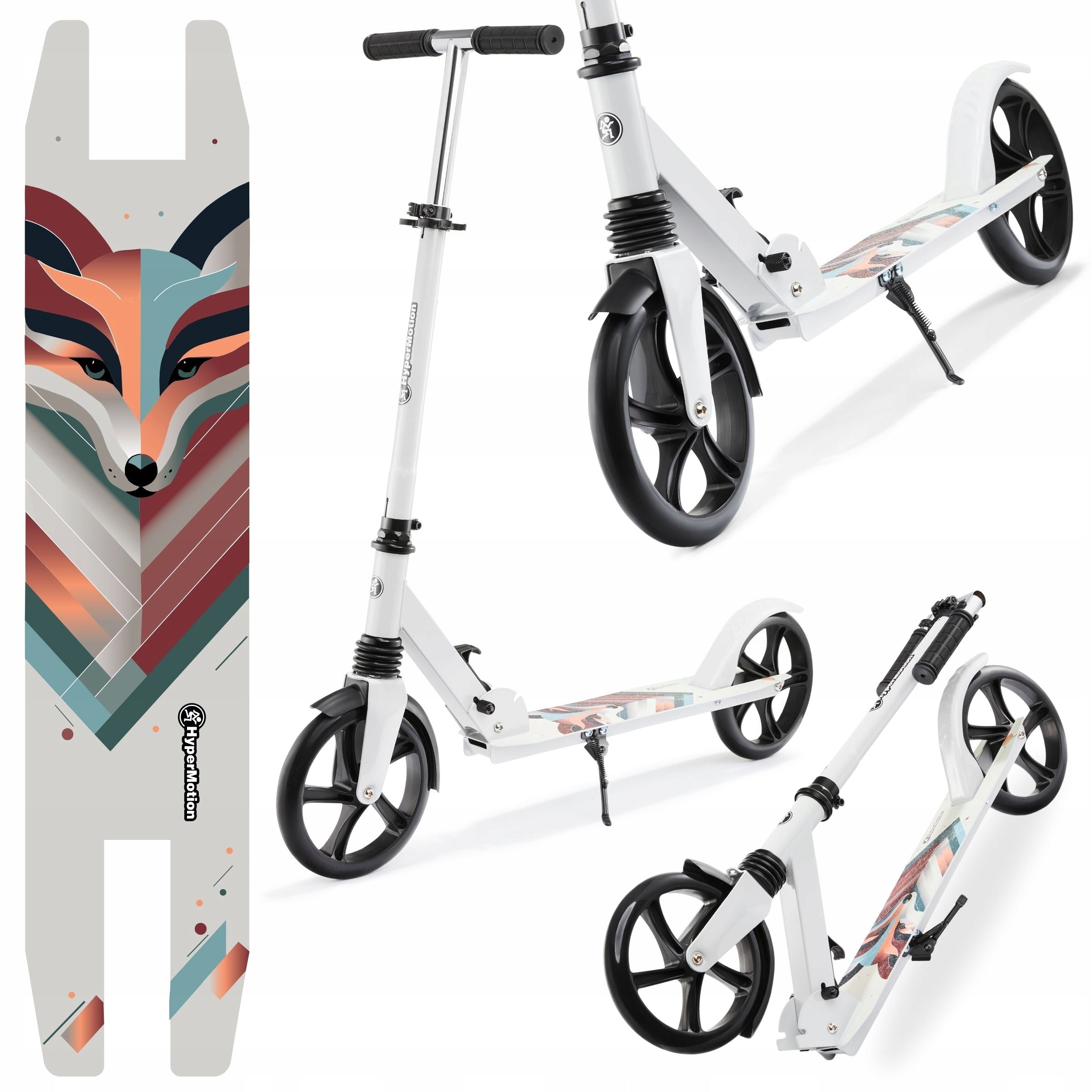 City Scooter For Adults And Children Folding Compact Large Wheels 200