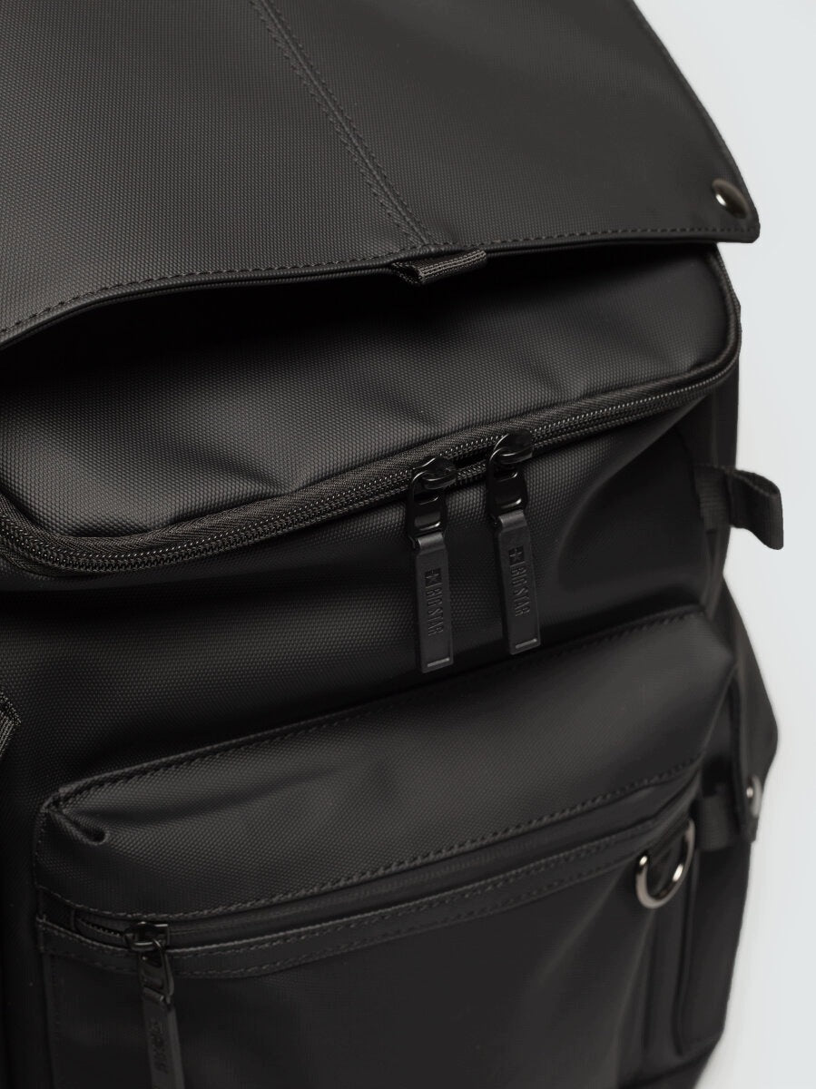City backpack BIG STAR black Edos 907 Main pattern plain